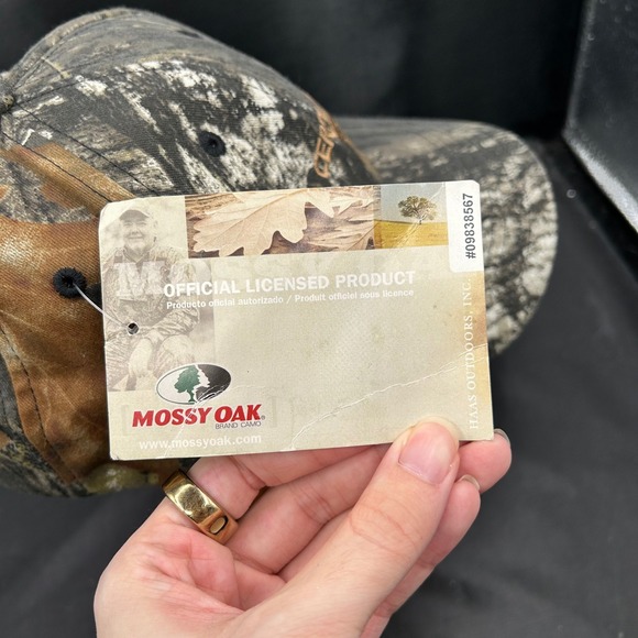 Mossy Oak‎ Certified Camouflage Hat Cap America Mens Hunting NWT - Picture 5 of 7